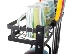 Diskställ med Två Nivåer - Diskställ med avrinning