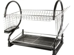 Diskställ & Torkställ-Diskställ med Två Nivåer - Diskställ med avrinning