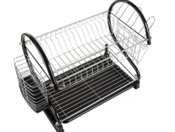Diskställ & Torkställ-Diskställ med Två Nivåer - Diskställ med avrinning