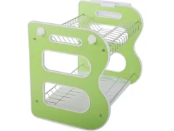 Diskställ med Två Nivåer - Diskställ med avrinning