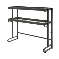 Diskställ & Torkställ-Diskställ, Stor Kapacitet, Över Diskbänk Organisatör,Grå