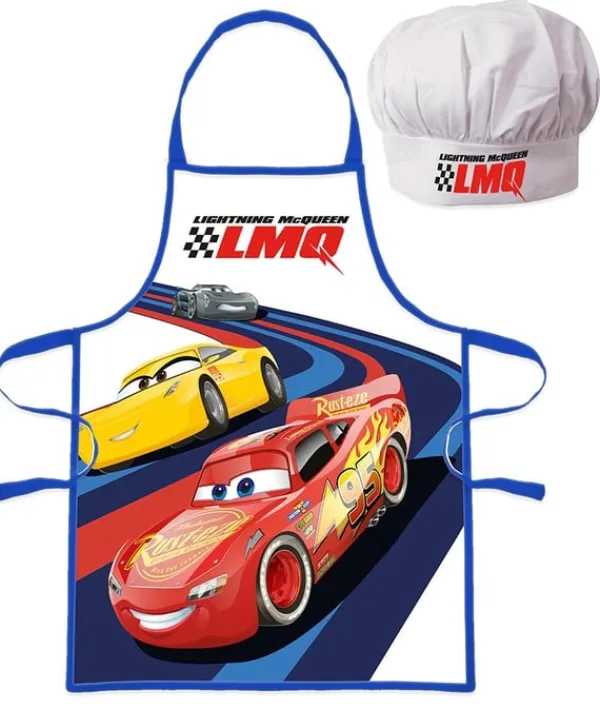 Förkläden-Disney Cars LMQ barnförkläde 2-delarsset
