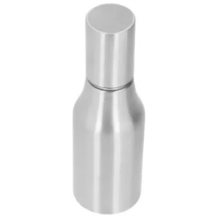 Dispenser för olivolja i rostfritt stål 500ML Läcksäker Dammsäker kök Olivolja Karaff Silver