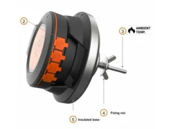 Matlagningstermometrar-Diverse HerQs Dome-termometrar