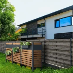 Viking Choice DIY Enkelpanel för Soptunnsinkapsling - Hållbar, Väderbeständig, Enkel att Montera