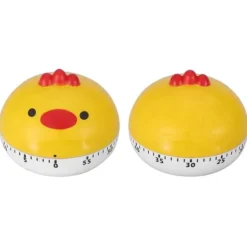 Djurformad kökstimer - gul kyckling