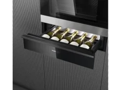 Vinkylar-Dometic DrawBar 5B - Vinkylare - lådmonterat - inbyggd - bredd: 55.6 cm - djup: 54.15 cm - höjd: 14 cm - 15 liter - Klass G - svart glas