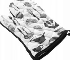 Douceur d`Interieur Kökshandske i bomull, silikonförstärkningar, 30 x 18 cm