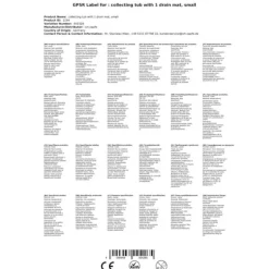 DRAINER med dräneringsmatta, liten