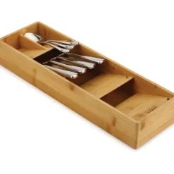 Joseph Joseph DrawerStore Bamboo kompakt bestickbricka
