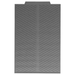 Dränerbar värmeisoleringsdyna Silikon Bord Bordsunderlägg Kruka Skål Diskmatta Köksprylar Grå