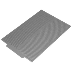 Dränerbar värmeisoleringsdyna Silikon Bord Bordsunderlägg Kruka Skål Diskmatta Köksprylar Grå