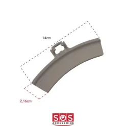 Electrolux Dörrhandtag - - Torktumlare - Vit - Tillbehör - Kompatibel med AEG