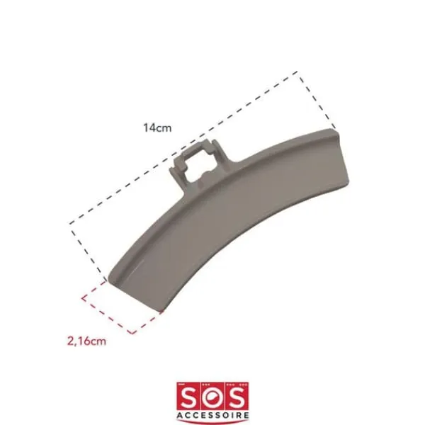 Electrolux Dörrhandtag - - Torktumlare - Vit - Tillbehör - Kompatibel med AEG