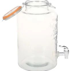 Dryckesautomater-Dryckesautomater - Living Glasbehållare XXL med tappkran transparent 8 L