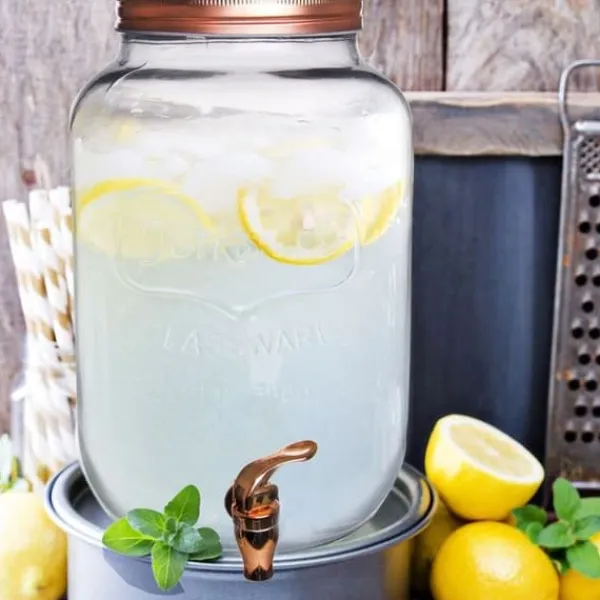 Dryckesburk - Orion - 8,8L - Glas - Krana - Kopparlock