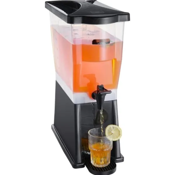Dryckesdispenser 3 gallon, plast med tapplock, fest, juice, iste, citronläsk, vatten, perfekt för evenemang