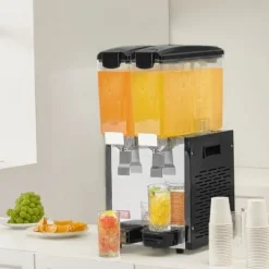 Dryckesdispenser, 20 L, 33x40,5x69 cm, rostfritt stål