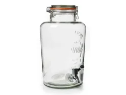 Kilner Dryckesdispenser ® Medium 5 ltr. glas Ø18.2xH31.5 cm med kran