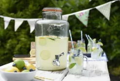 Kilner Dryckesdispenser ® Medium 5 ltr. glas Ø18.2xH31.5 cm med kran