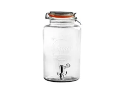 Kilner Dryckesdispenser ® Medium 5 ltr. glas Ø18.2xH31.5 cm med kran