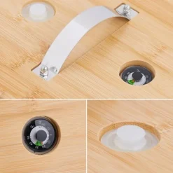 Dryckesdispenser, 40x22,5x30 cm, Klar Brun Silver