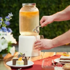 Dryckesdispenser, 25.5x15x22 cm, Klar