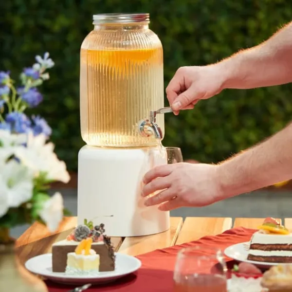 Dryckesdispenser, 25.5x15x22 cm, Klar