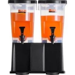 Dryckesdispenser, 45x41,5x53 cm, plast, med ställning och tappkran