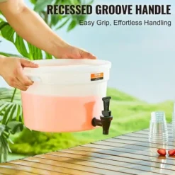 Dryckesdispenser, 35x35x21 cm, Plast