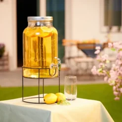 Dryckesdispenser, 43x19,5x24 cm, Transparent