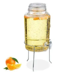 Dryckesautomater-Dryckesdispenser, 43x19x22 cm, Transparent