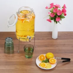 Dryckesautomater-Dryckesdispenser, 43x19x22 cm, Transparent