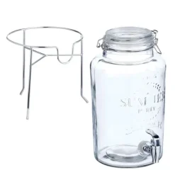 Dryckesautomater-Dryckesdispenser, 43x19x22 cm, Transparent