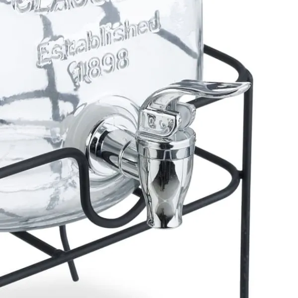 Dryckesdispenser-set, 37x33x24 cm, Klar