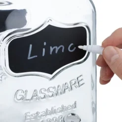 Dryckesdispenser-set, 37x33x24 cm, Klar