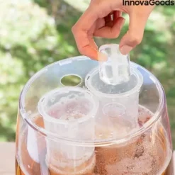 Dryckesautomater-Dryckesdistributör - InnovaGoods - Freer - Kylare - 2 Isbehållare - Perfekt för Fester