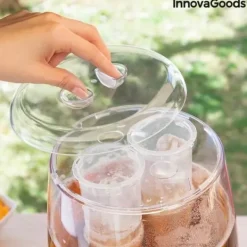 Dryckesautomater-Dryckesdistributör - InnovaGoods - Freer - Kylare - 2 Isbehållare - Perfekt för Fester