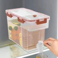 Dryckesryggsäck - Dryckesdispenser - 3 l kapacitet - Läckagesäker - Kompakt och portabel - För utomhusevenemang och resor - Orange