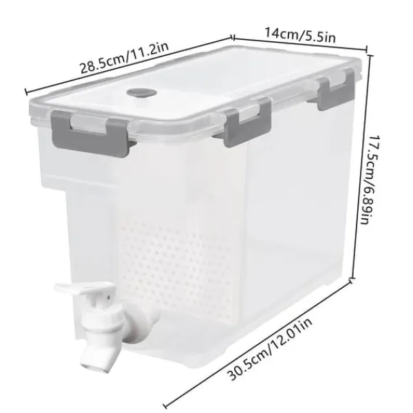 Dryckesryggsäck - Dryckesdispenser - 3 l kapacitet - Läckagesäker - Kompakt och portabel - För utomhusevenemang och resor - Orange