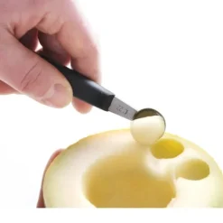 Dubbel dekorativ kniv för kulor i rostfritt stål - Hendi 856000