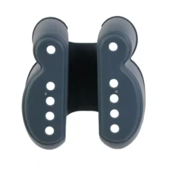 DUBBEL SVAMPHÅLLARE för diskho, grå med hål