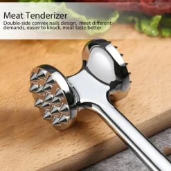 Dubbelsidig zinklegering Köttmörhammare för husmanskost