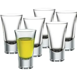 Dublino Snapsglas 5,7cl, 6-pack - Bormioli Rocco