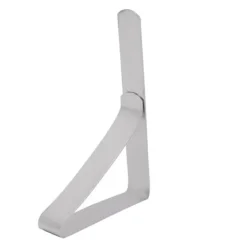 Dukclips & -Vikter-Dukklämmor i rostfritt stål - set med 4, halksäkra bordshållare, 10,5*7 cm
