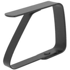 Dukklämmor i rostfritt stål - Set med 4, halksäkra bordshållare (5*4 cm)