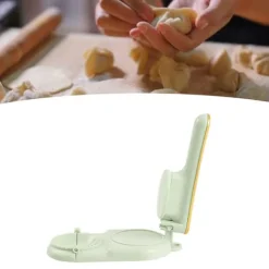 Dumpling Maker Presser Snabbpressform PP Plast Hushållsköksredskap Ljusgrön