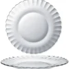 Duralex PICARDIE desserttallrik, transparent, dia. 205 mm - set om 6 st.