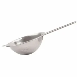 durkslag i rostfritt stål 18 cm