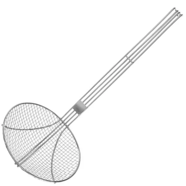 Durkslag, sil för fritering i olja, rostfritt stål. 180 mm - Hendi 640500